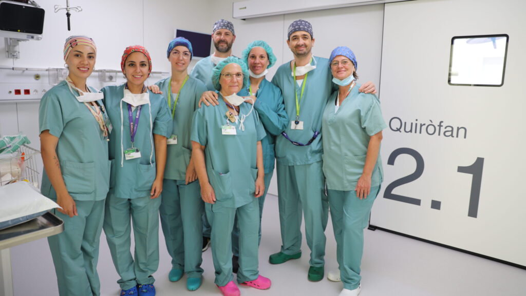 Foto equip mèdic