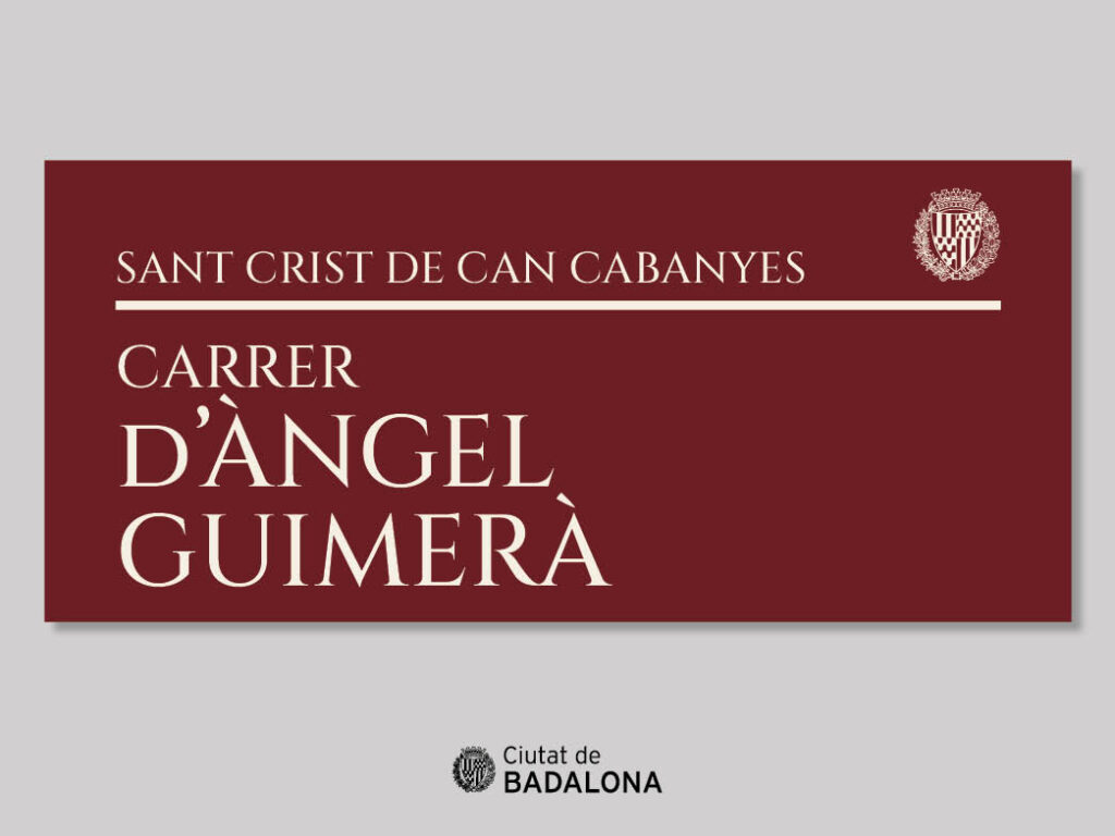 Imatge de les noves plaques