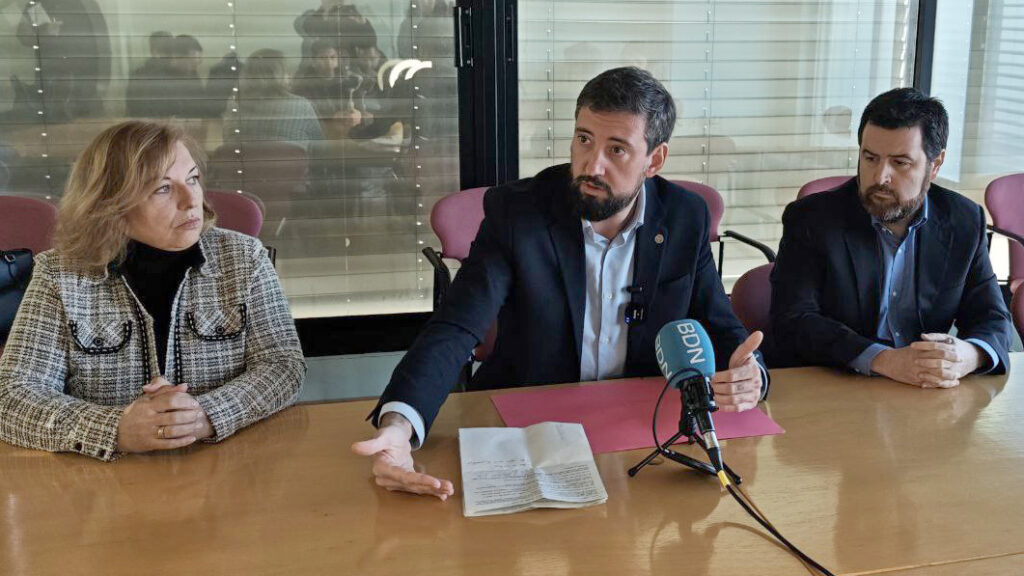 Roda de premsa del PSC: Foto: BDNDigital