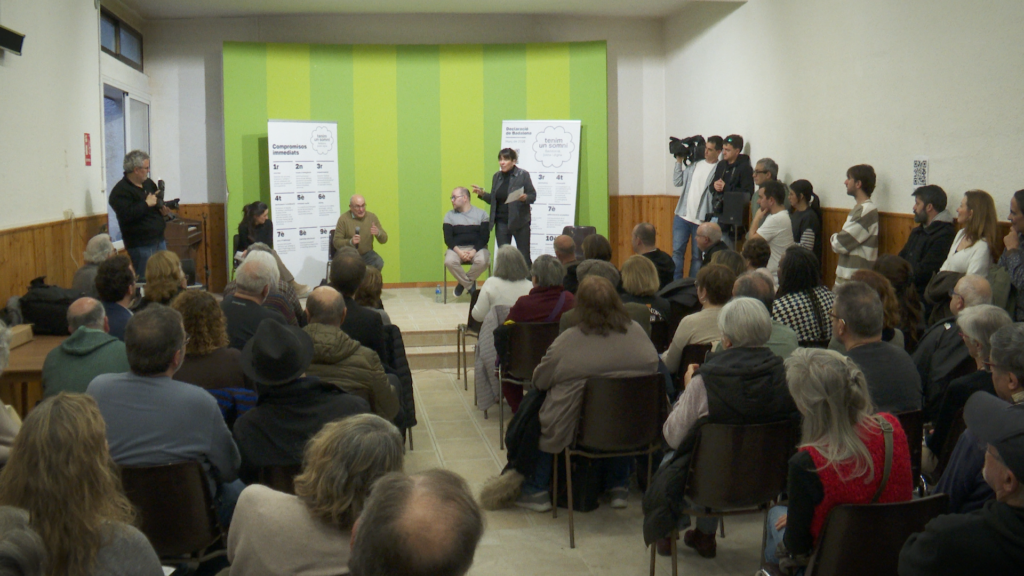 Acte de presentació de la Declaració de Badalona